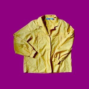 Sheridan Square Vintage Blouse with Shoulder Pads